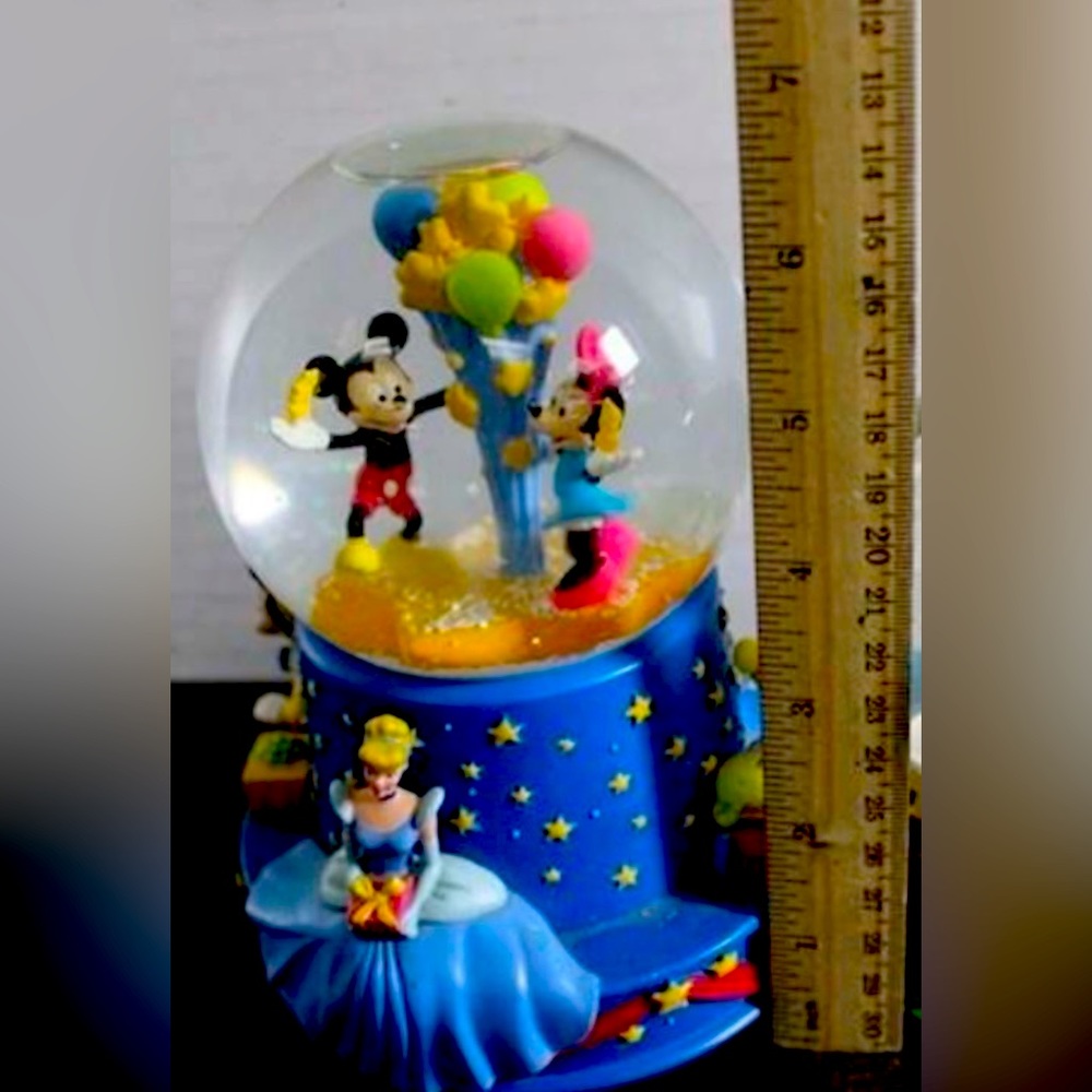 Limited Edition Hallmark Musical Snow Water Globe (2001) - Walt’s 100th